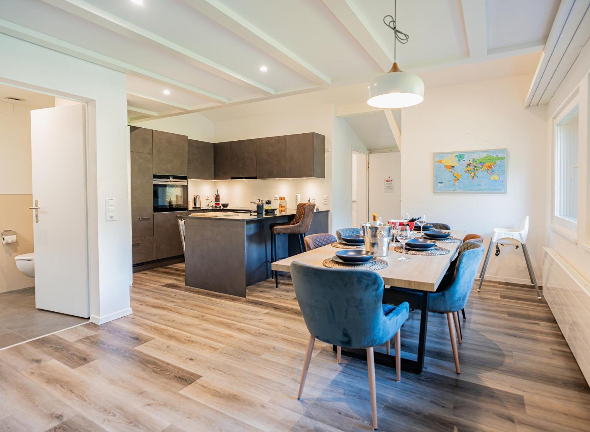 Unique Penthouse With Gallery And Mountain View Кандерстег Екстериор снимка